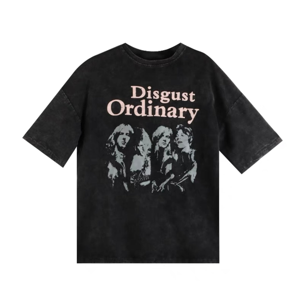 2023夏復古カップル半袖Tシャツショートタイプ/2023夏クラシックカップル半袖Tシャツロングタイプ/2023夏ビンテージゆったりワイドレッグジーンズ番号ZT71