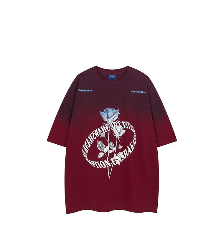 2023夏アメリカンヴィンテージゆったりカップル半袖Tシャツ番号ZT165