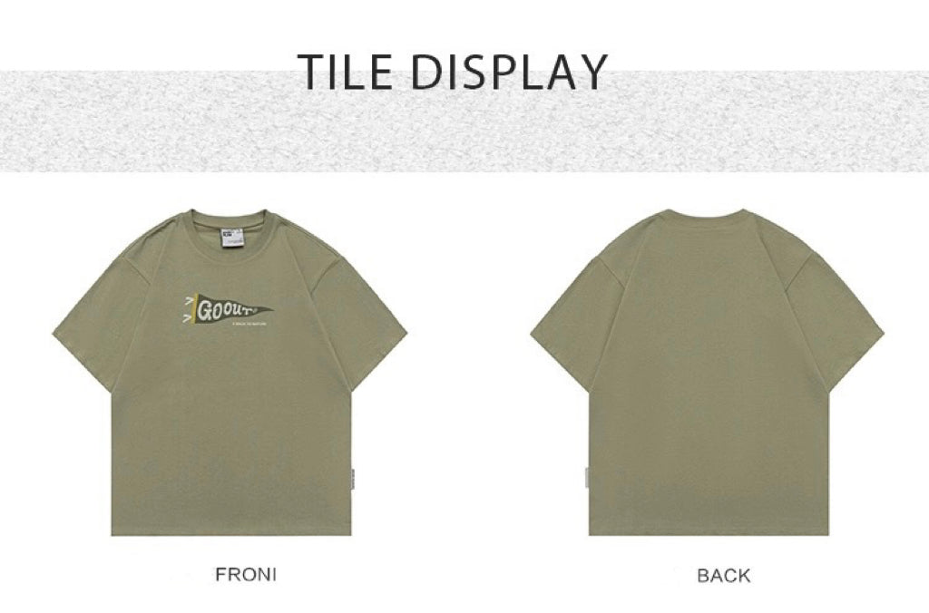2023夏新作アメリカンアルファベットゆったりカップル半袖Tシャツ/2023夏新作迷彩デニムキャミソールハイウエスト着痩せデザインタイダイ付ワイドパンツ番号ZT247