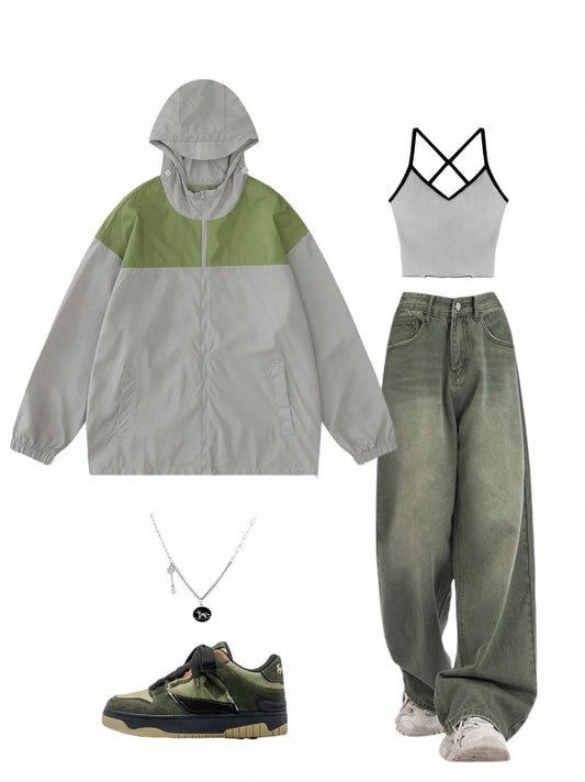 セミの羽のような薄さ夏の薄さ通気紫外線防止UV日焼け止めコート番号ZT179