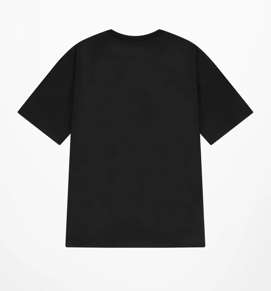 アメリカンヒップホップ趣味人物グラフィティ半袖Tシャツメンズファッションブランドゆったりカップルカジュアルコーディネート自在tee/アメリカンヴィンテージ切替ジーンズ男女ゆったりハイストリートワイドストレートパンツ番号ZT346