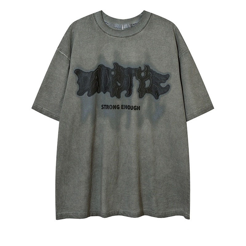 夏米風ビンテージ風カップルゆったり半袖Tシャツ/2023夏新作アメリカ式マルチポケットカーゴカジュアルパンツ番号ZT201