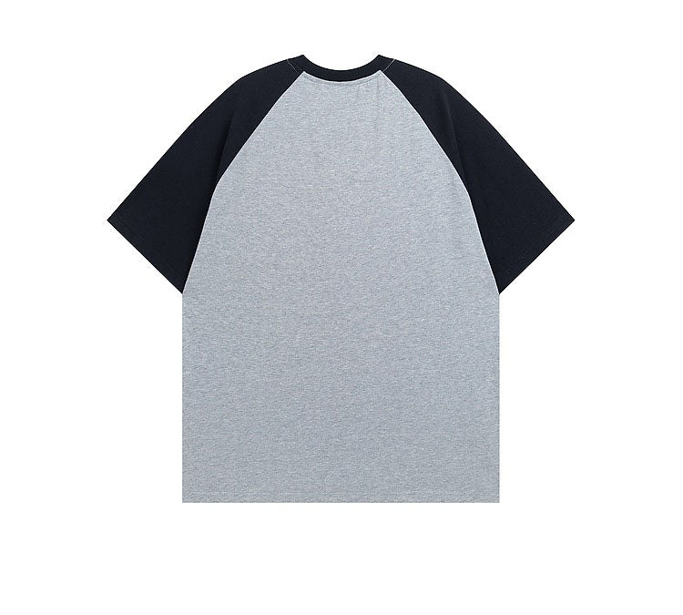 2023夏アメリカ風ストリートは甘いですoversize学院風ゆったりTシャツ番号ZT176