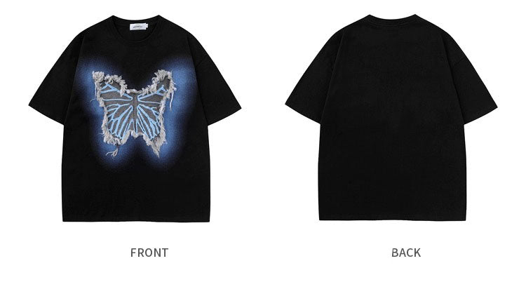 夏アメリカンヴィンテージブランドカップル半袖Tシャツ番号ZT207