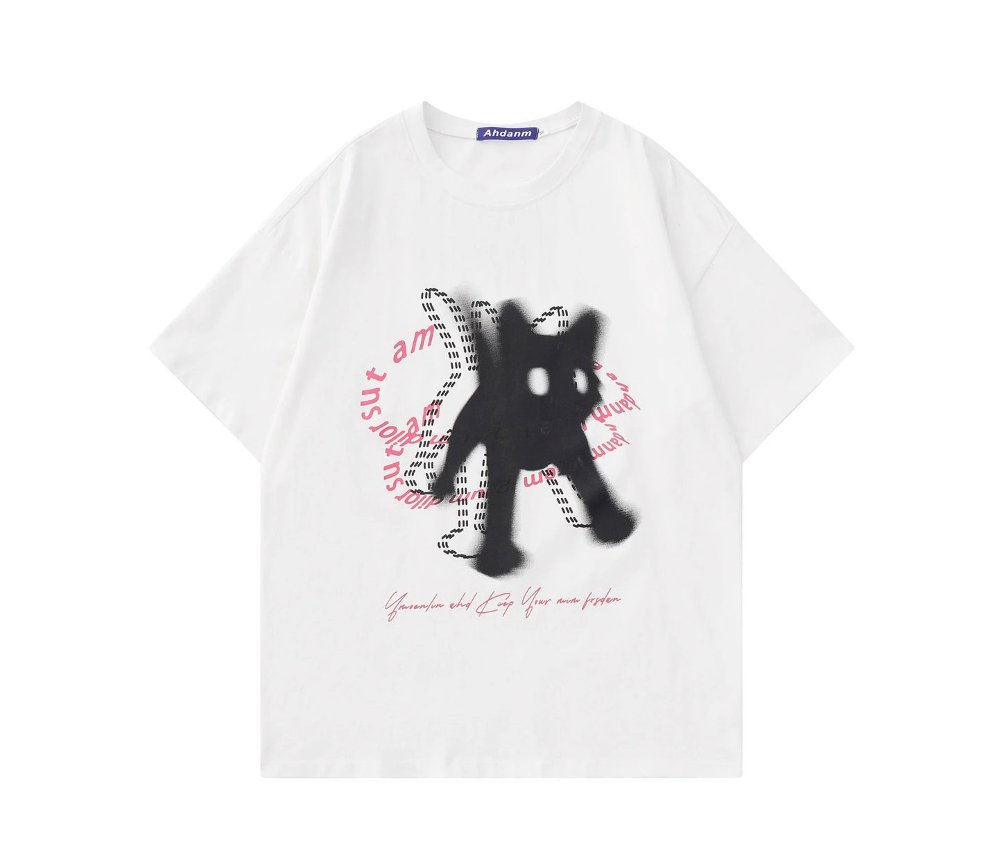 2024スタンドカラースポーツジャケットコート/韓国風ファッションブランド肩落ち半袖Tシャツ女性夏ストリートゆったりカジュアルカップル服純綿上着/ブラックワイドレッグジーンズ女性ハイウエスト着痩せストレートゆったりロングパンツ番号ZT501