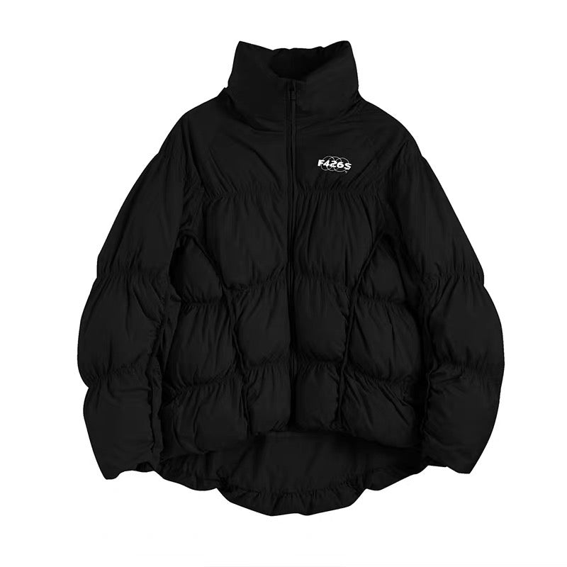 カップルヒップホップ街頭ゆったり不規則分割ギャザー綿冬服 vネックホルターネックセーターレディースショートタイプインナー秋冬2023年新作デザイン感覚ニッチニットブラック上着 ブラック毛辺マイクロフレアパンツレディース秋ストリート着痩せストレートワイドスリムロングパンツZT653
