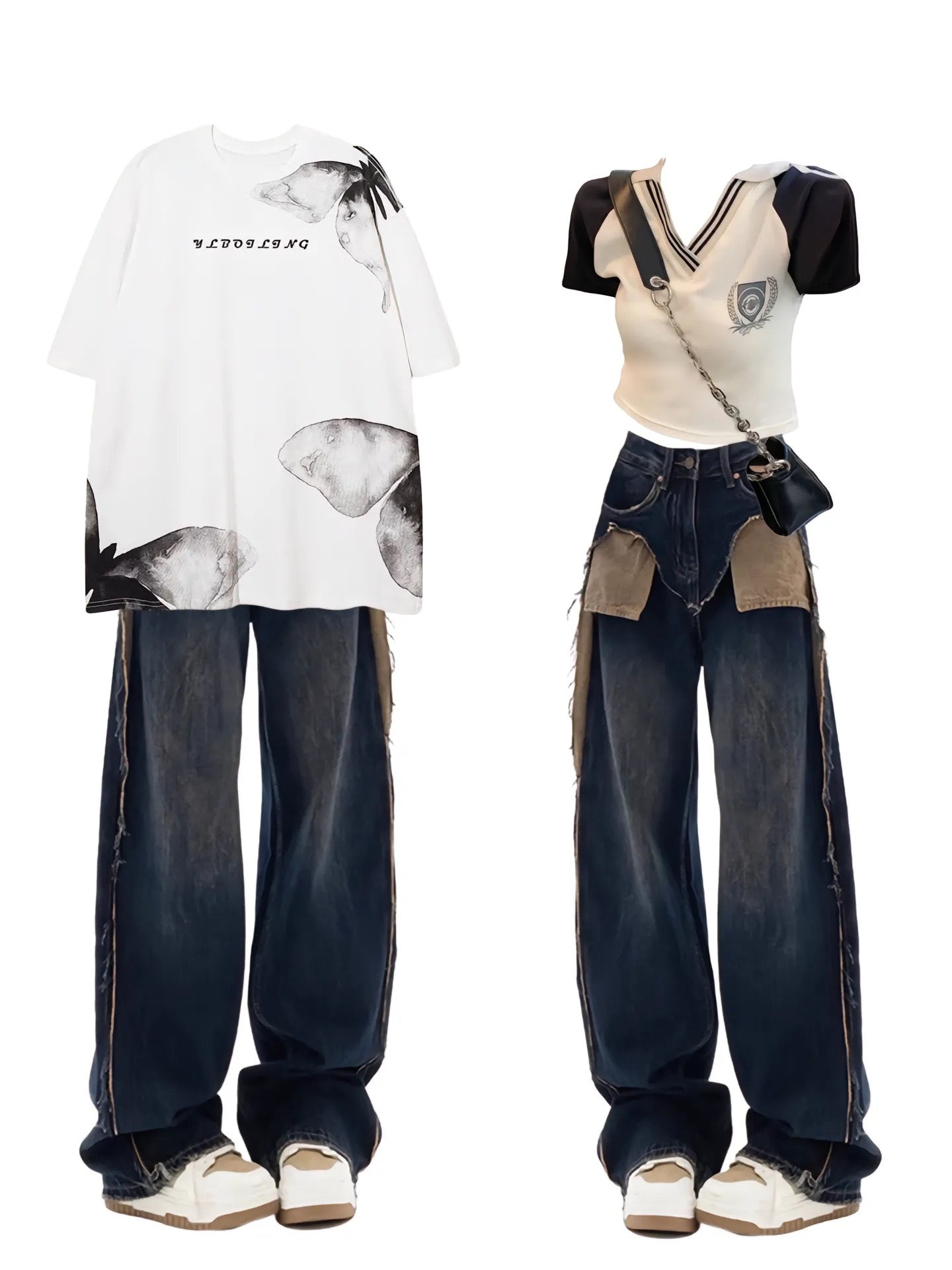 夏半袖Tシャツアメリカンヴィンテージinsゆったりコーディネート自在半袖Tシャツ番号ZT292