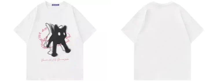 2024スタンドカラースポーツジャケットコート/韓国風ファッションブランド肩落ち半袖Tシャツ女性夏ストリートゆったりカジュアルカップル服純綿上着/ブラックワイドレッグジーンズ女性ハイウエスト着痩せストレートゆったりロングパンツ番号ZT501