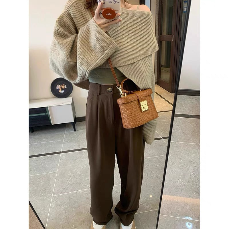 新作早秋の婦人服はワンセットの少し太った梨型ボディとコーディネートします塩系コーディネート番号ZT629