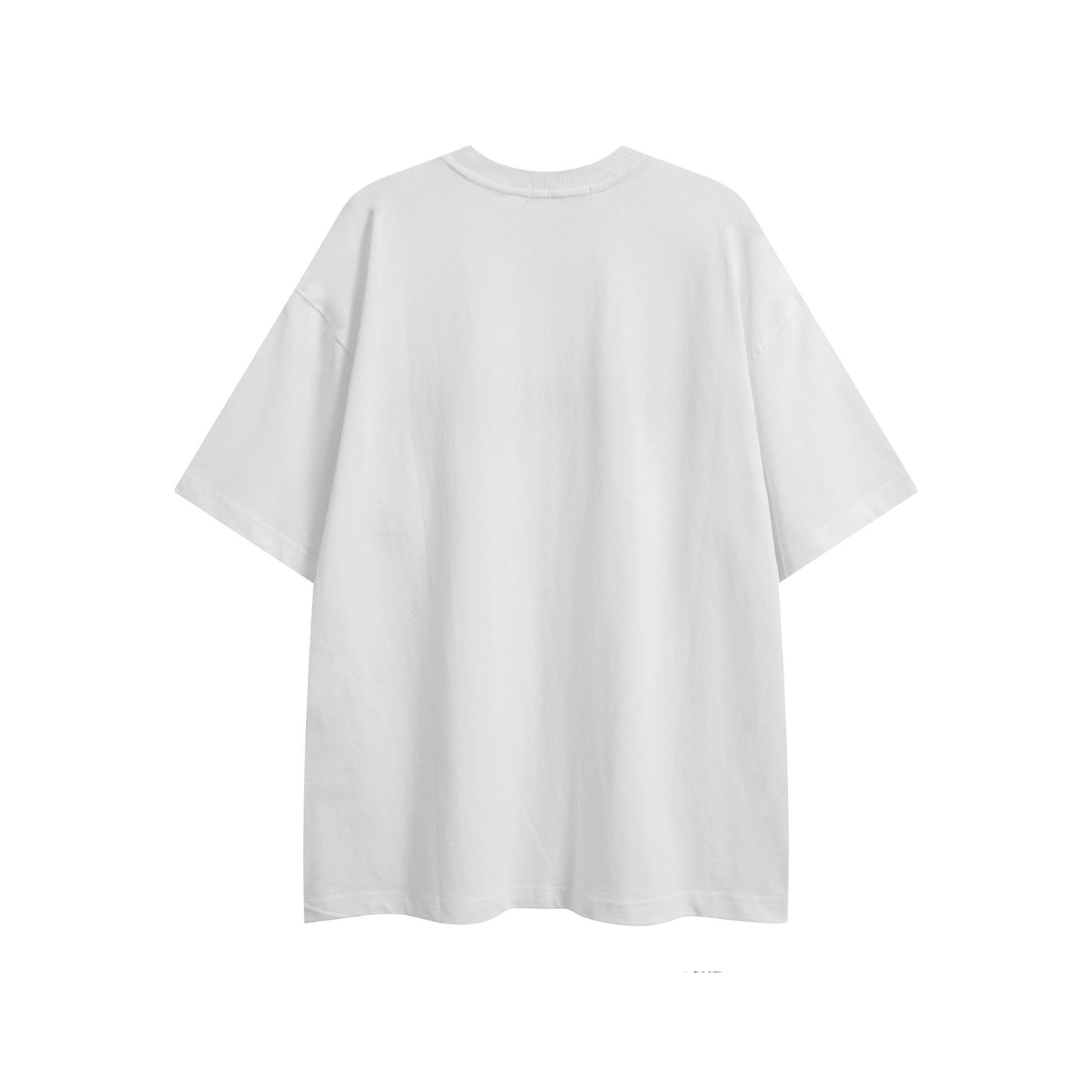 2023少年和風アメリカンストリートヒップホップハイストリートネックカジュアルトップス夏半袖Tシャツ/アメリカンヴィンテージレーシングプリント肩立て半袖Tシャツ女性夏欧米ギャルスリムショートタイプ上着/アメリカンビンテージのストリートデザイン感ジーンズ女性は古いストレートでゆったりとしたワイドレッグパンツ番号ZT338