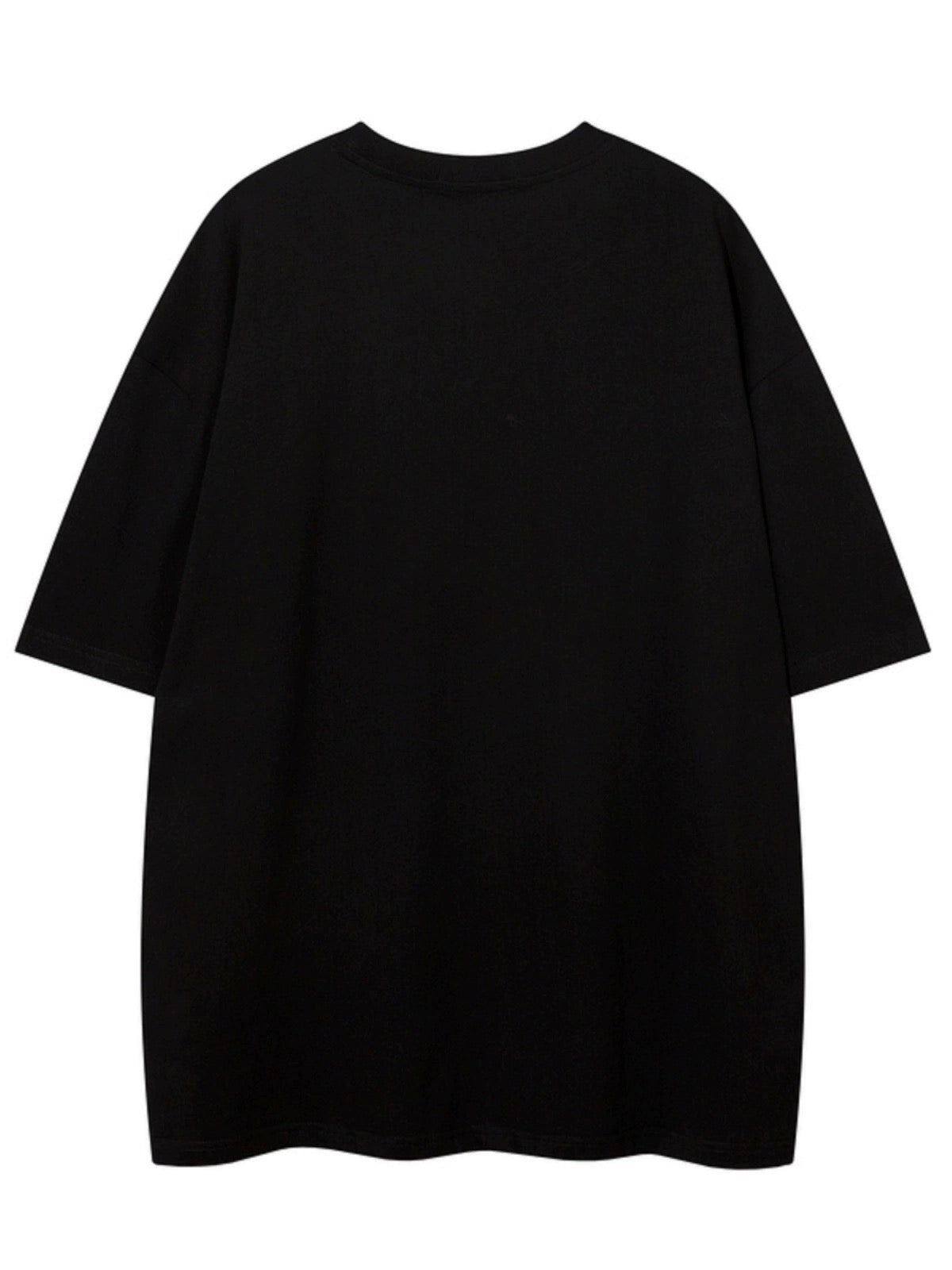 アメリカンストリートhiphop半袖プリント丸首Tシャツ2023夏新作半袖/ハイウエストデニムスカート女性春夏2023新作ミディアムロングタイプブラックスカートドレープA字スカート番号ZT359