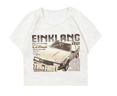 2023少年和風アメリカンストリートヒップホップハイストリートネックカジュアルトップス夏半袖Tシャツ/アメリカンヴィンテージレーシングプリント肩立て半袖Tシャツ女性夏欧米ギャルスリムショートタイプ上着/アメリカンビンテージのストリートデザイン感ジーンズ女性は古いストレートでゆったりとしたワイドレッグパンツ番号ZT338
